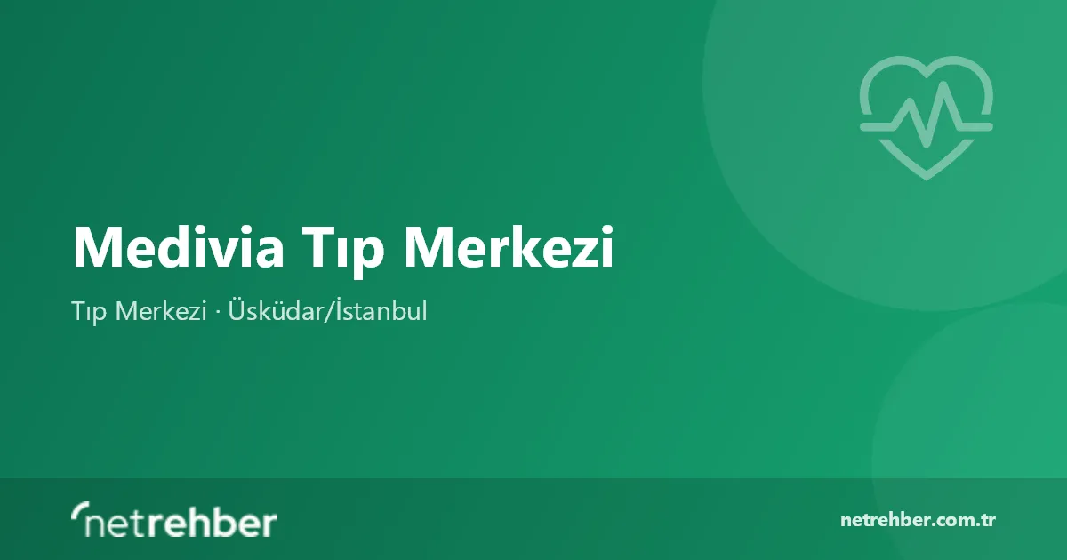 Medivia Tıp Merkezi kapak görseli