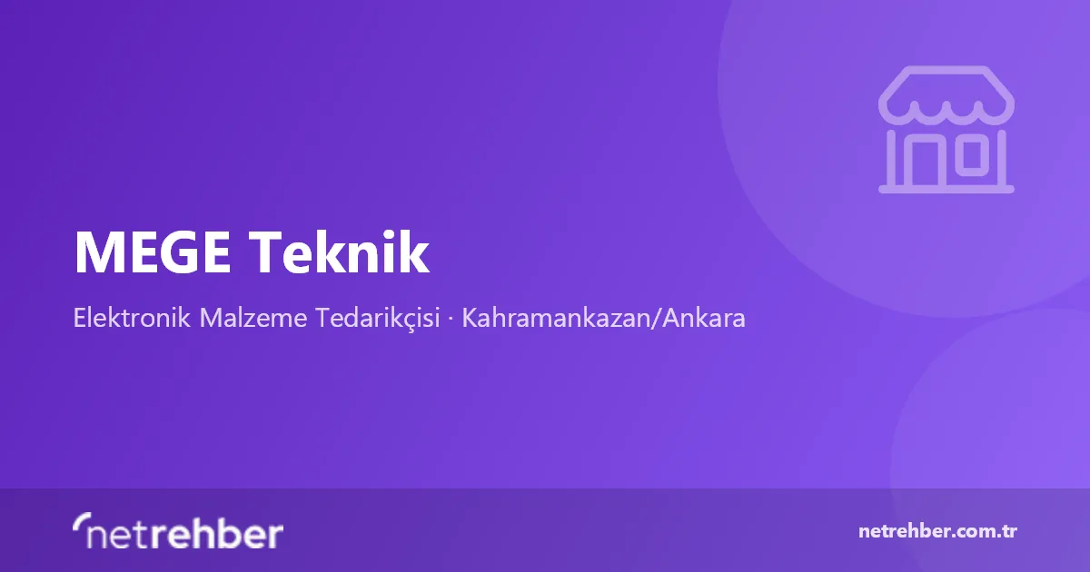 MEGE Teknik kapak görseli
