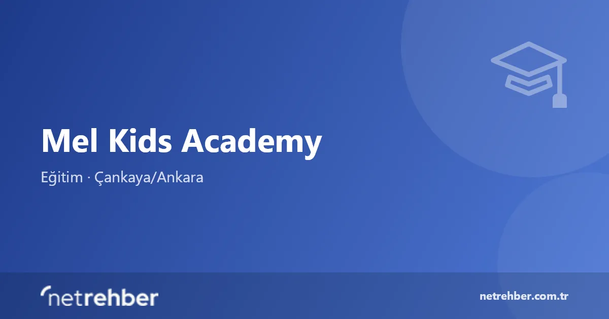 Mel Kids Academy kapak görseli
