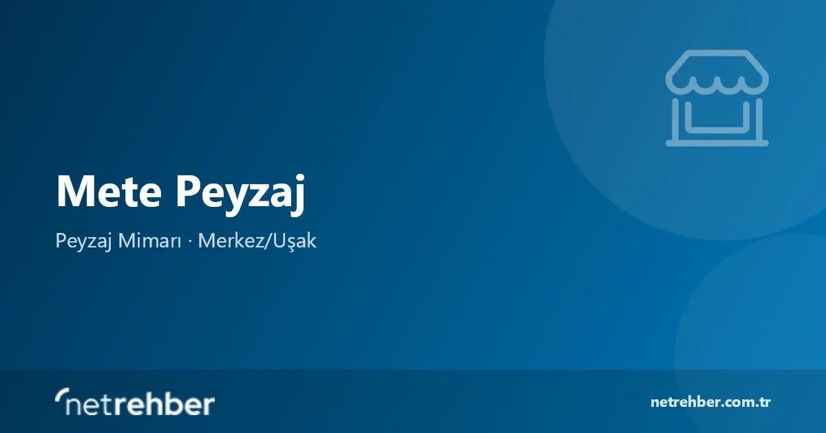 Mete Peyzaj kapak görseli