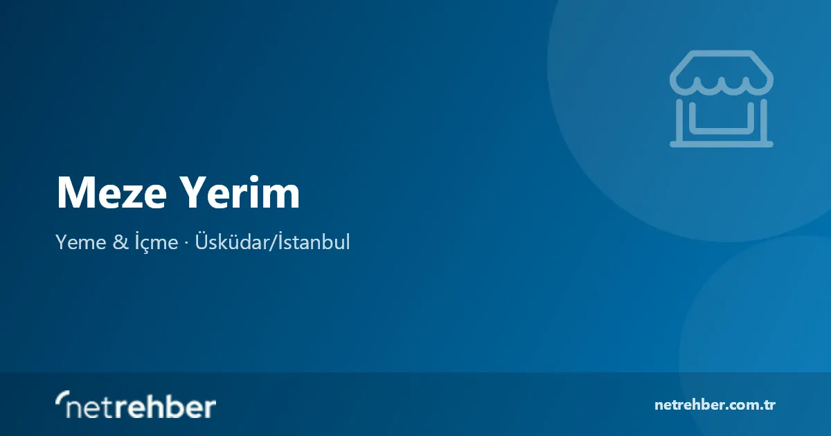 Meze Yerim kapak görseli