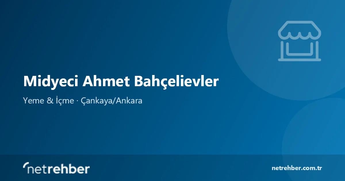 Midyeci Ahmet Bahçelievler kapak görseli