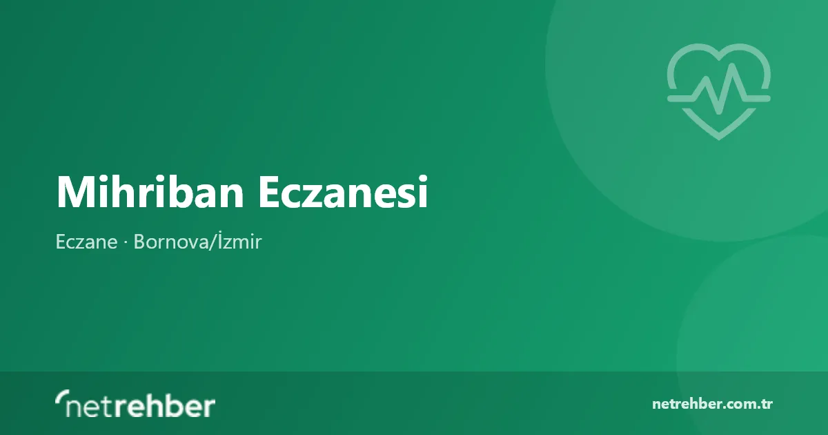 Mihriban Eczanesi kapak görseli