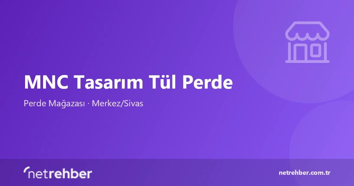 MNC Tasarım Tül Perde kapak görseli