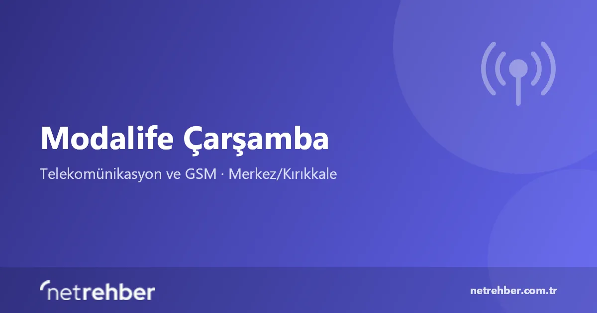 Modalife Çarşamba kapak görseli