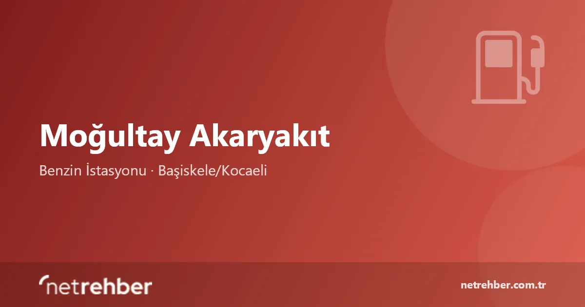 Moğultay Akaryakıt kapak görseli