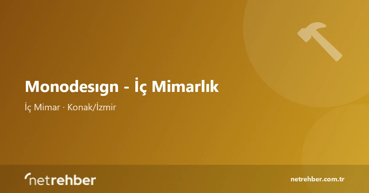 Monodesıgn - İç Mimarlık kapak görseli
