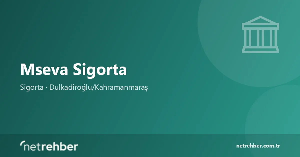 Mseva Sigorta kapak görseli