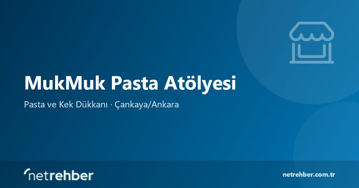 MukMuk Pasta Atölyesi kapak görseli