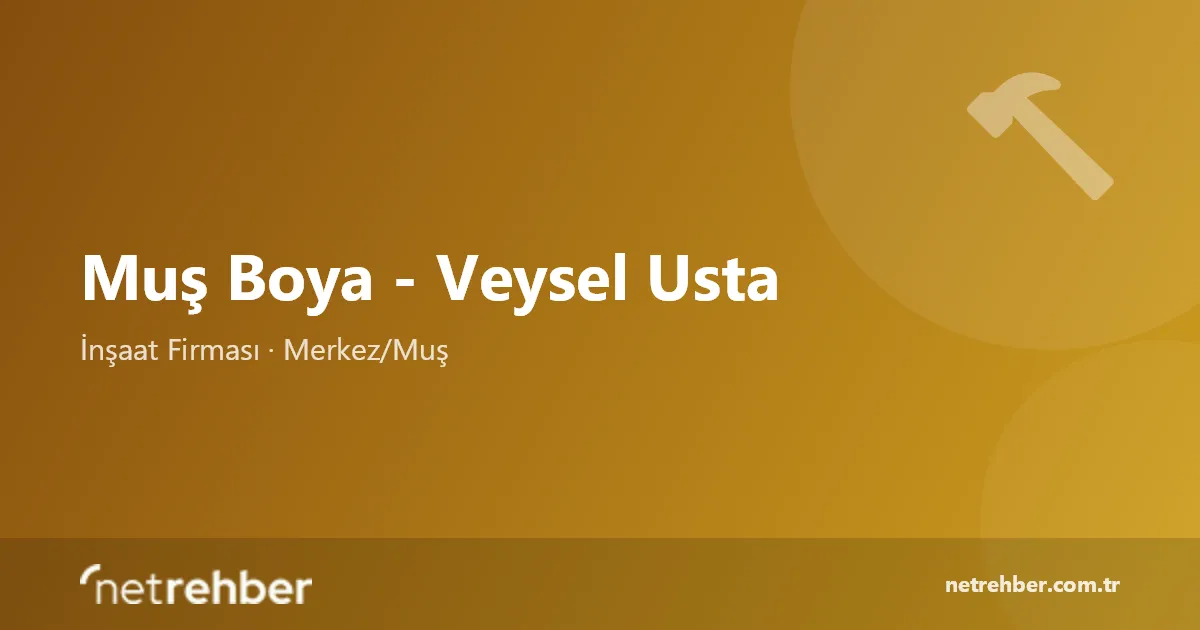 Muş Boya - Veysel Usta kapak görseli
