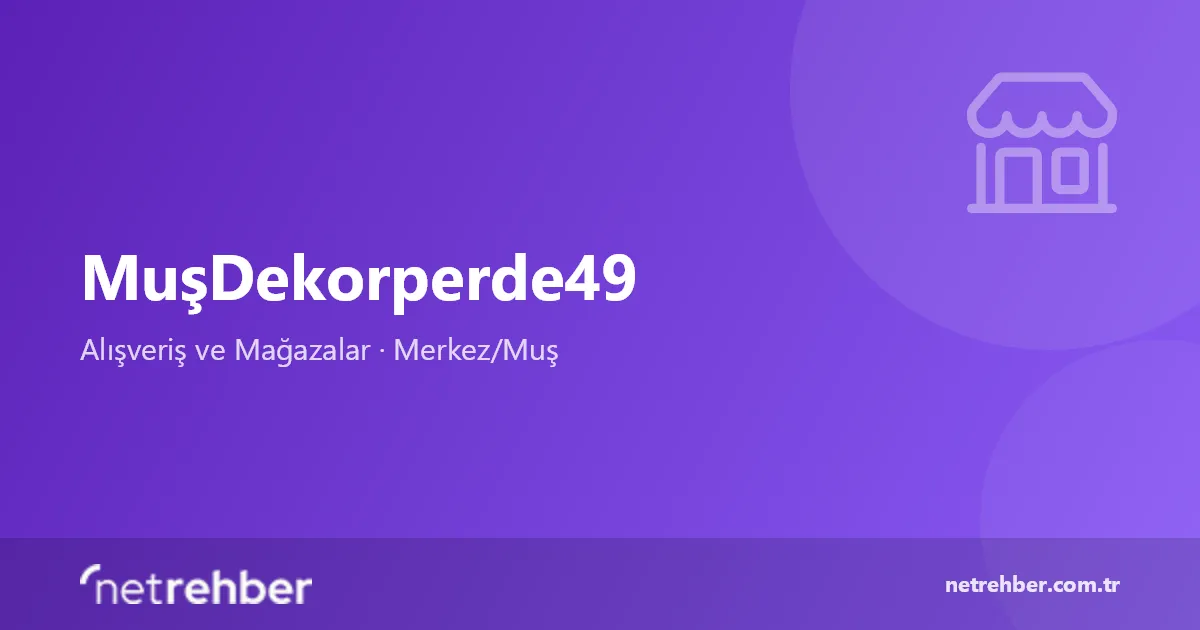 MuşDekorperde49 kapak görseli