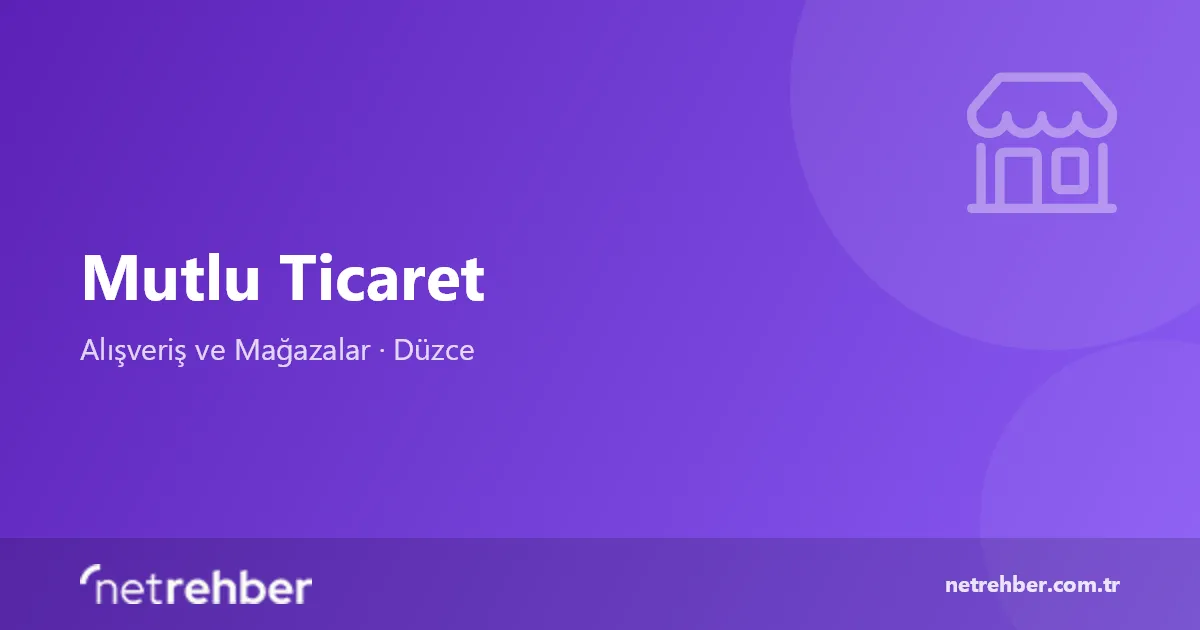 Mutlu Ticaret kapak görseli