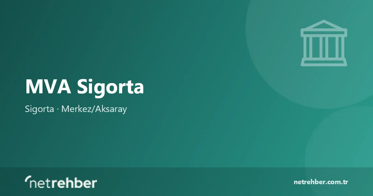 MVA Sigorta kapak görseli