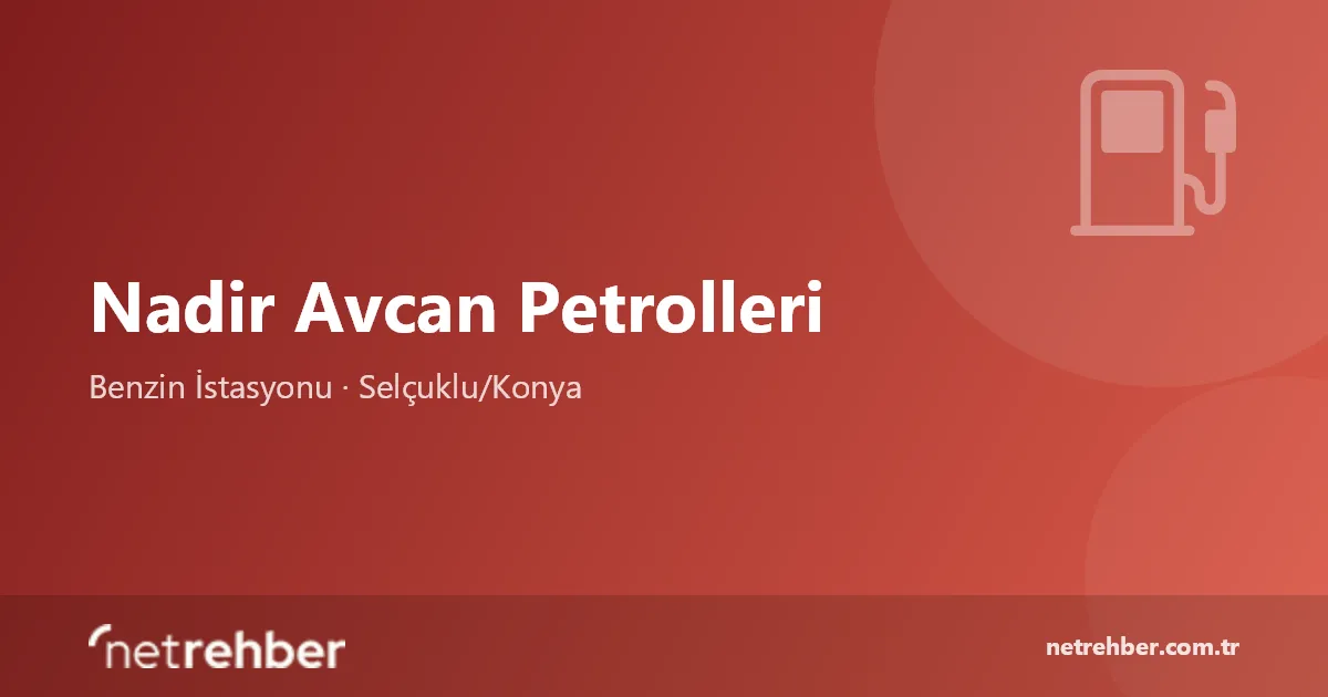 Nadir Avcan Petrolleri kapak görseli