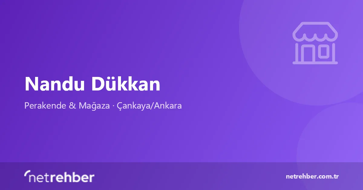 Nandu Dükkan kapak görseli