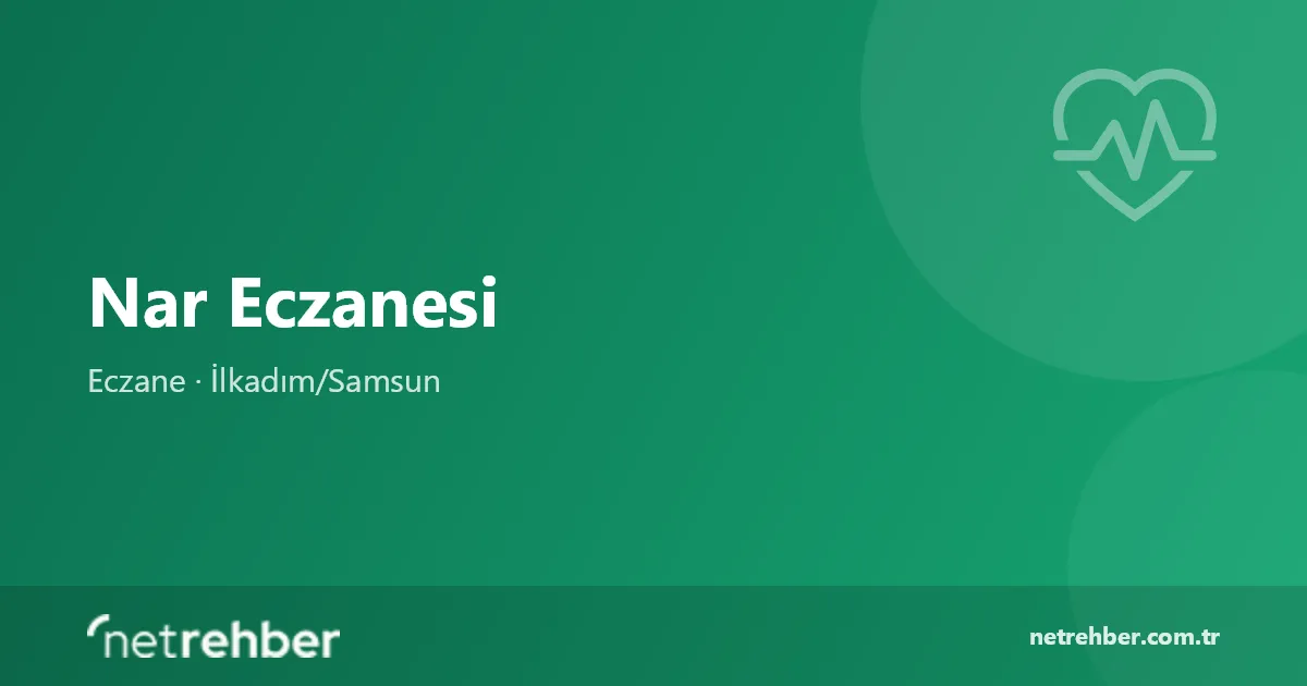 Nar Eczanesi kapak görseli