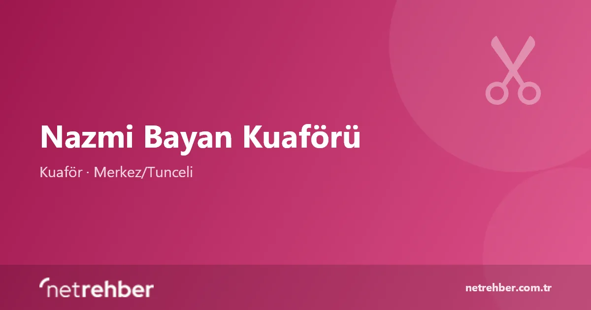 Nazmi Bayan Kuaförü kapak görseli