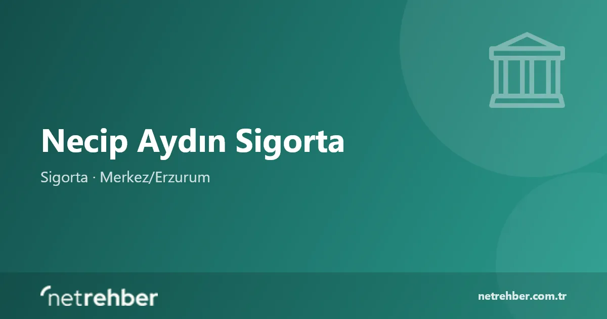 Necip Aydın Sigorta kapak görseli