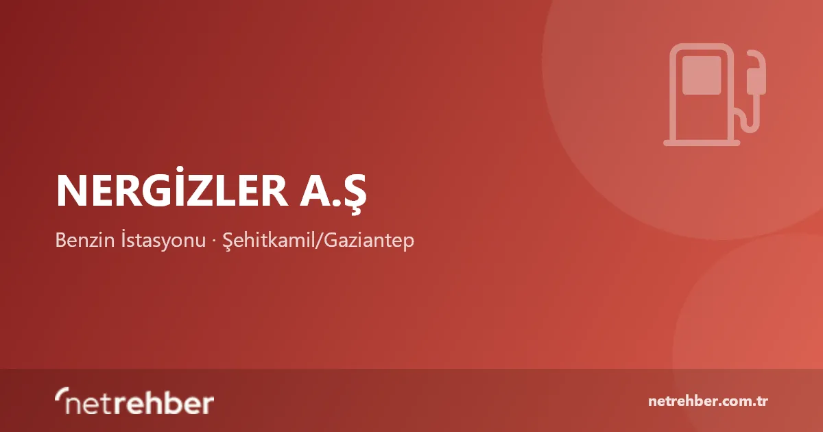 Nergizler A.Ş kapak görseli