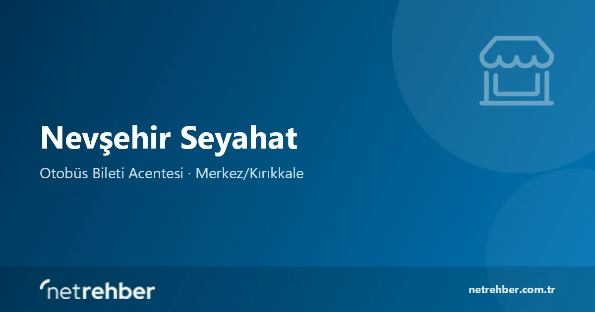 Nevşehir Seyahat kapak görseli
