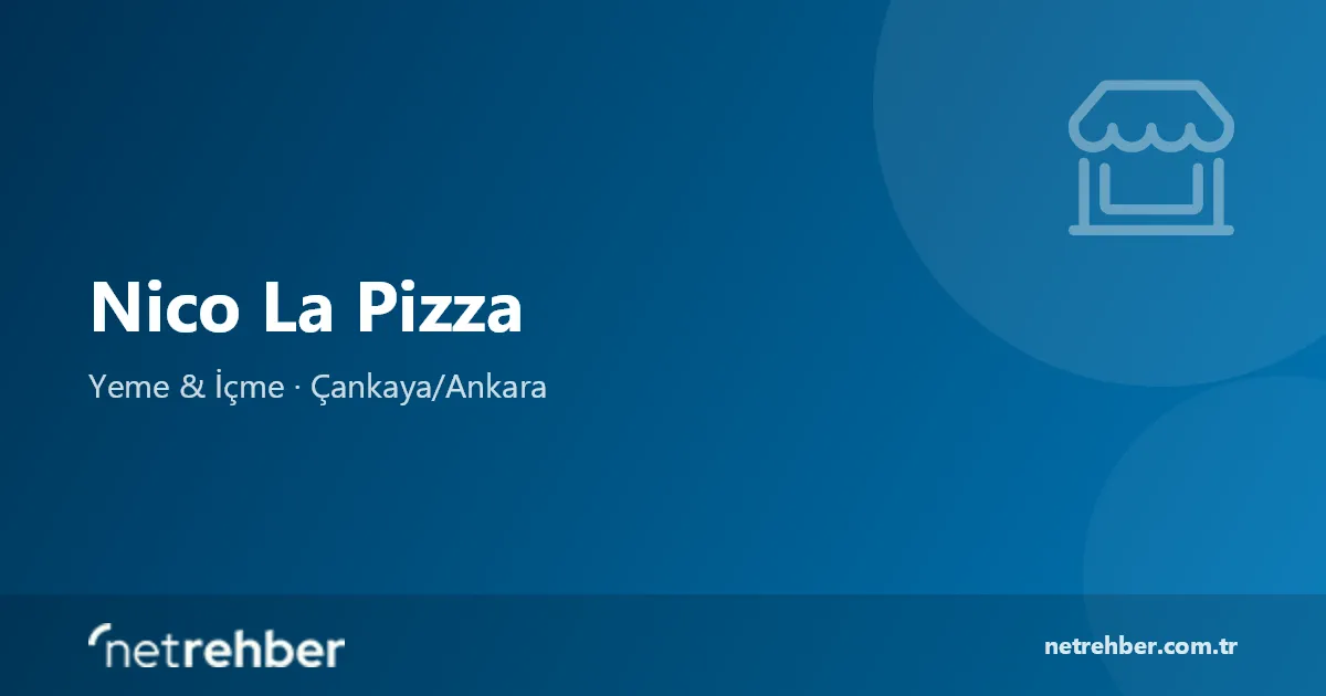 Nico La Pizza kapak görseli