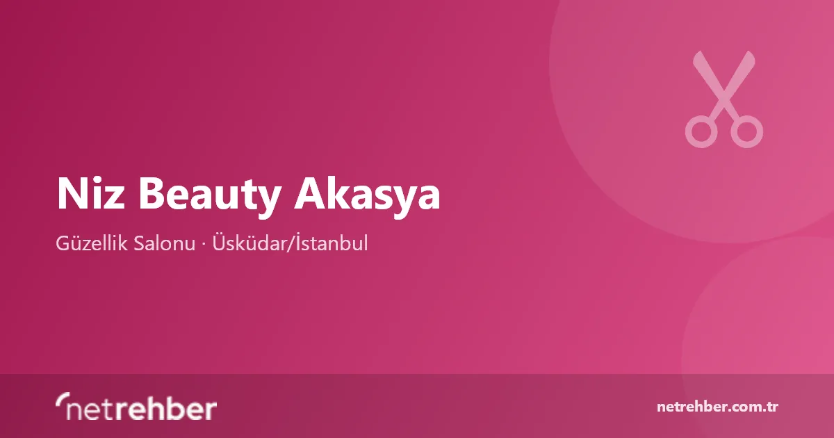 Niz Beauty Akasya kapak görseli