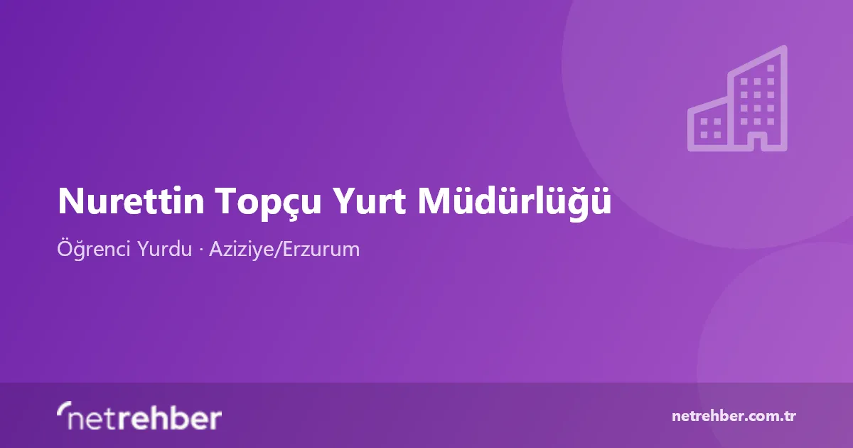 Nurettin Topçu Yurt Müdürlüğü kapak görseli