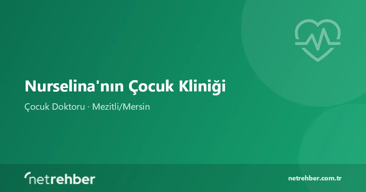 Nurselina'nın Çocuk Kliniği kapak görseli