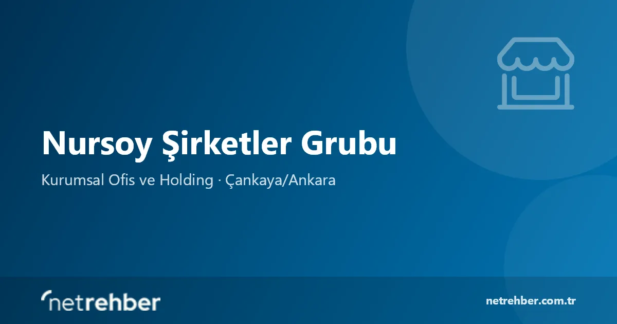 Nursoy Şirketler Grubu kapak görseli