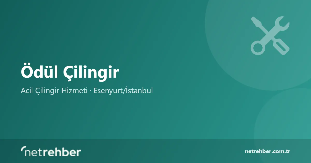 Ödül Çilingir kapak görseli