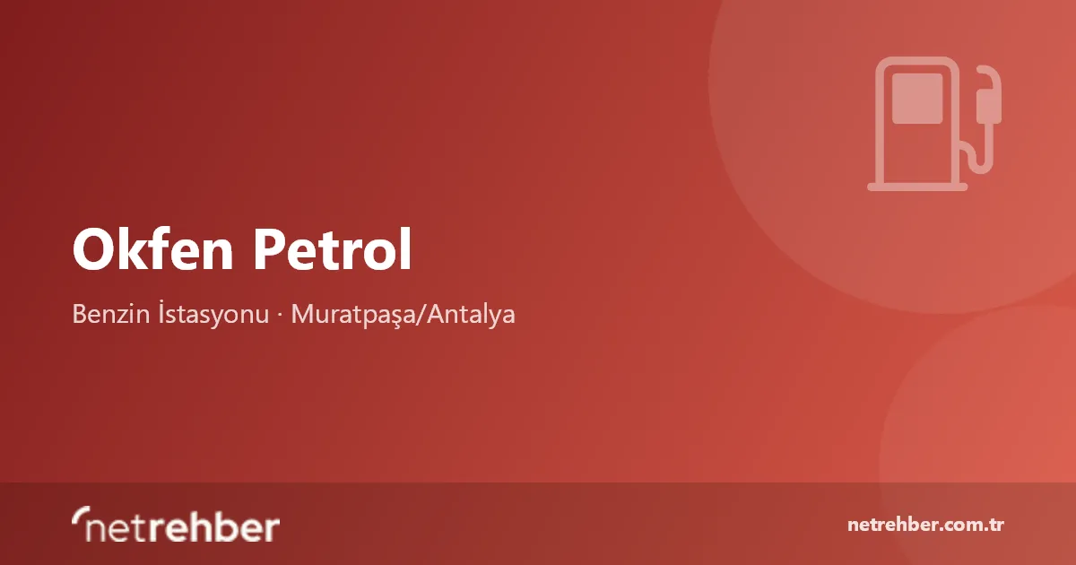 Okfen Petrol kapak görseli