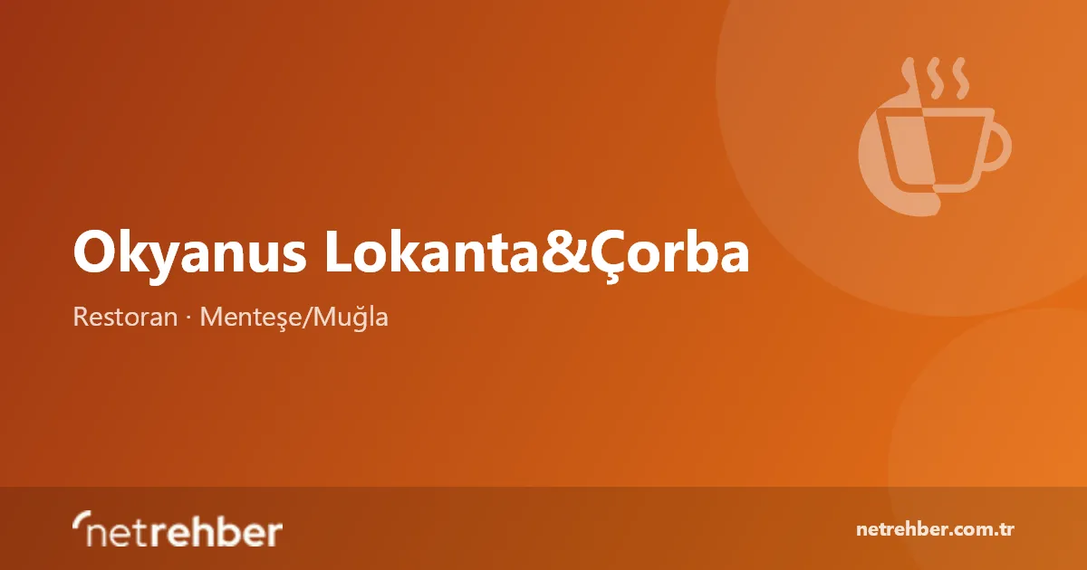 Okyanus Lokanta&Çorba kapak görseli