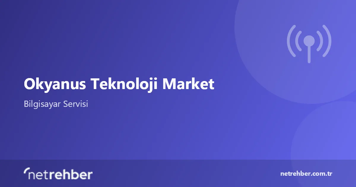Okyanus Teknoloji Market kapak görseli
