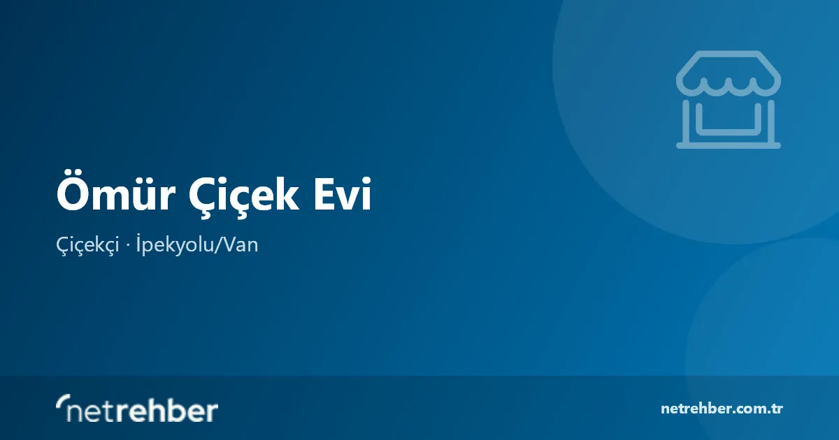 Ömür Çiçek Evi kapak görseli