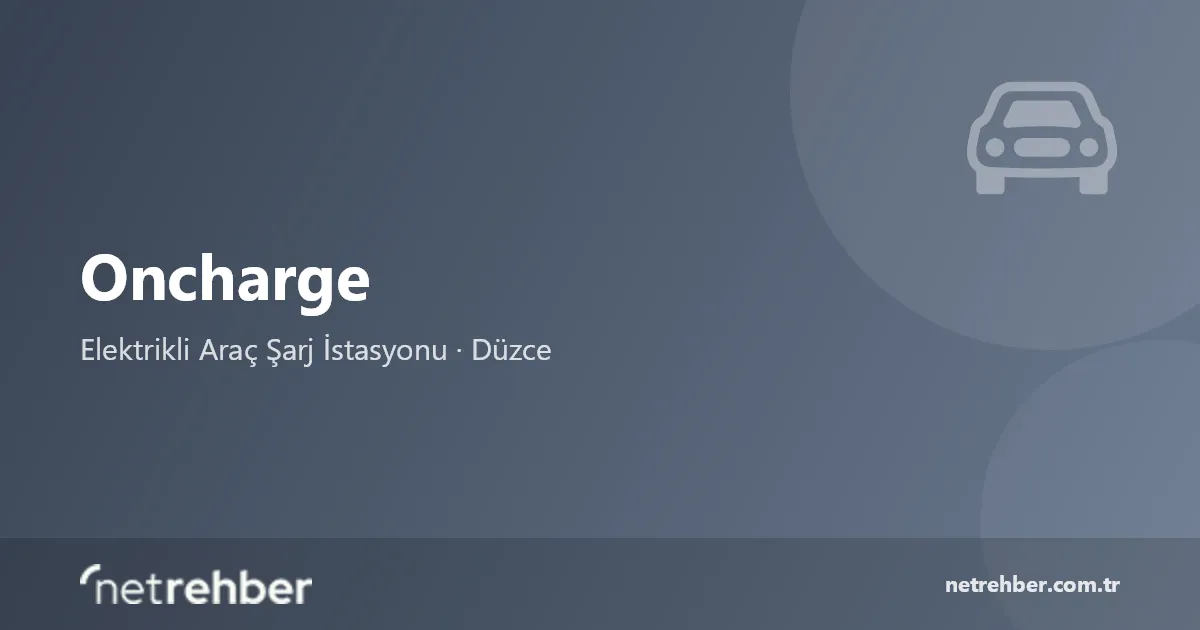 Oncharge kapak görseli