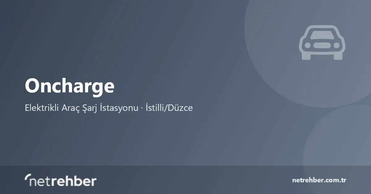 Oncharge kapak görseli