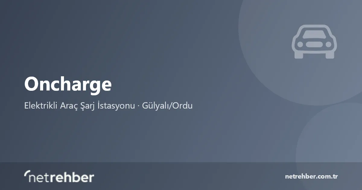 Oncharge kapak görseli