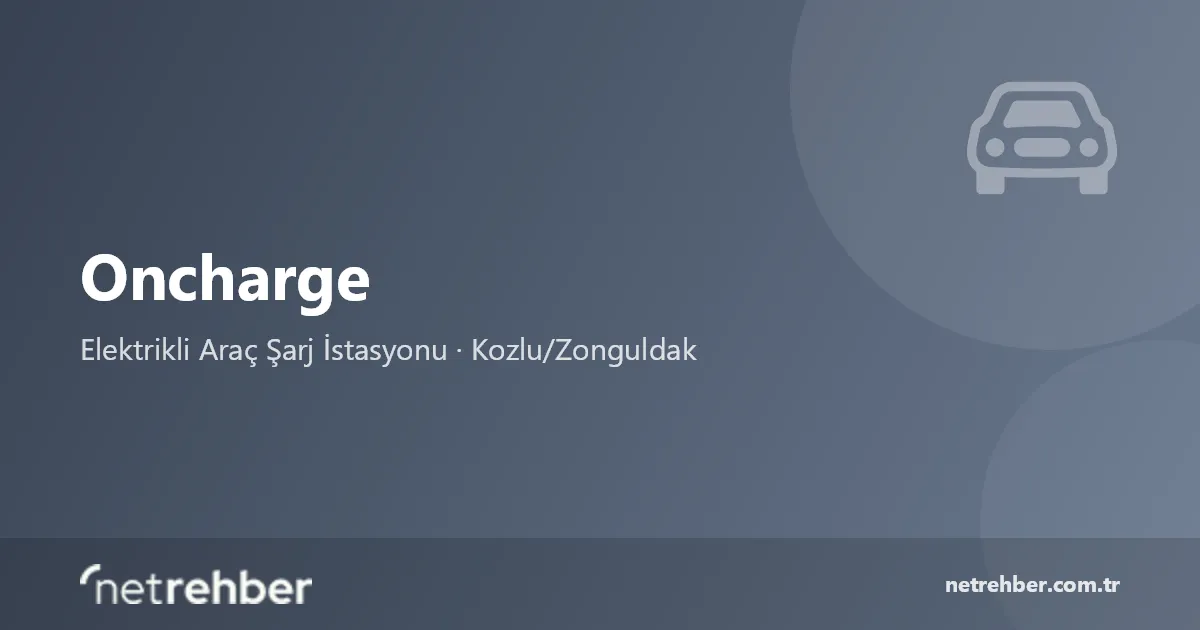 Oncharge kapak görseli