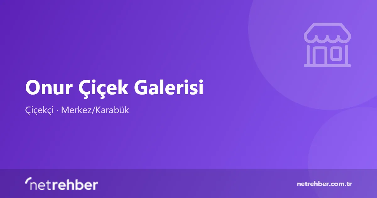 Onur Çiçek Galerisi kapak görseli