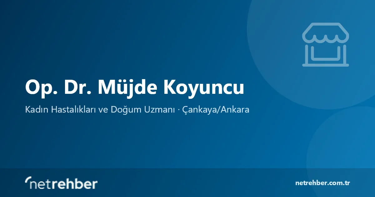 Op. Dr. Müjde Koyuncu kapak görseli