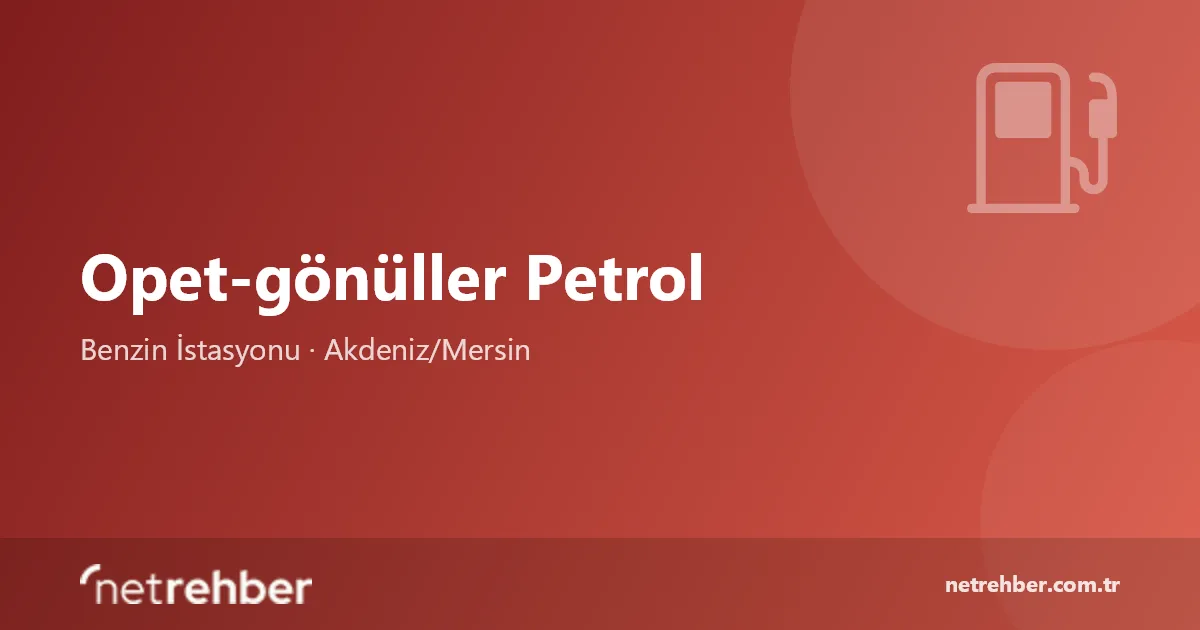 Opet-gönüller Petrol kapak görseli
