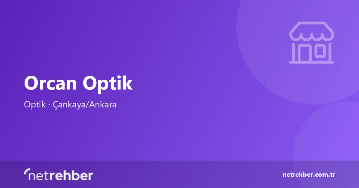 Orcan Optik kapak görseli