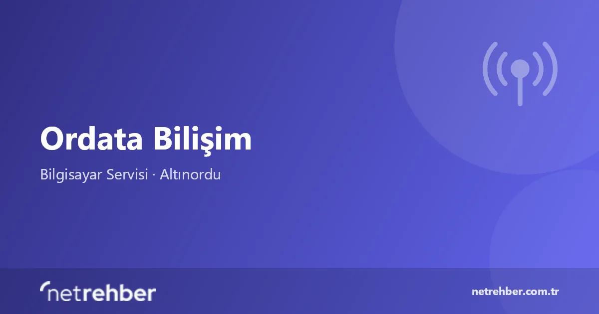 Ordata Bilişim kapak görseli