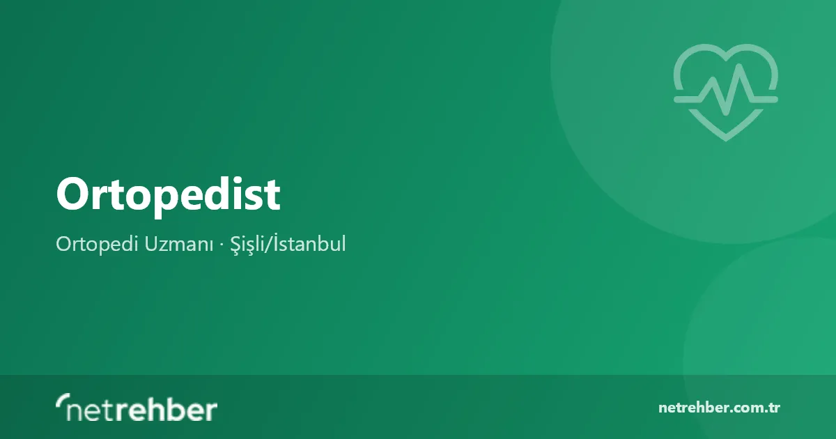 Ortopedist kapak görseli