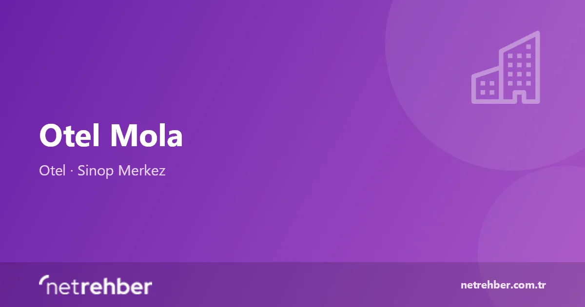 Otel Mola kapak görseli