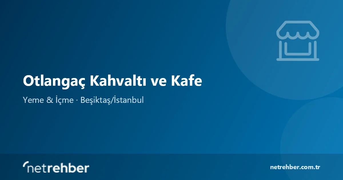 Otlangaç Kahvaltı ve Kafe kapak görseli