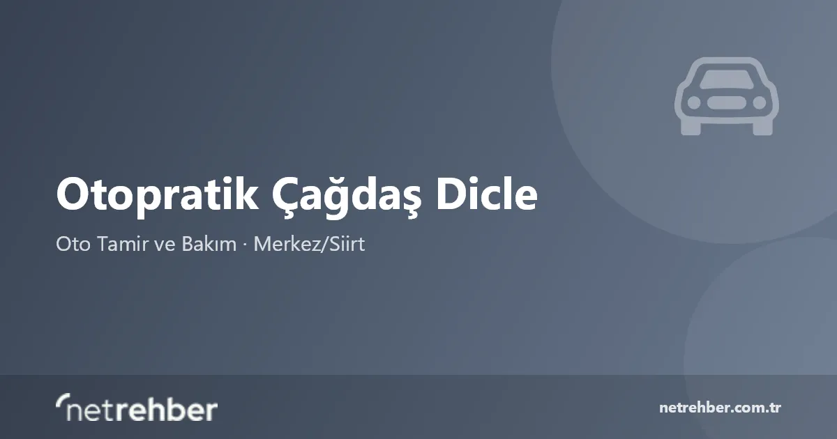 Otopratik Çağdaş Dicle kapak görseli
