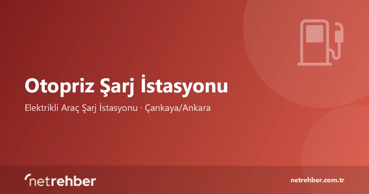 Otopriz Şarj İstasyonu kapak görseli