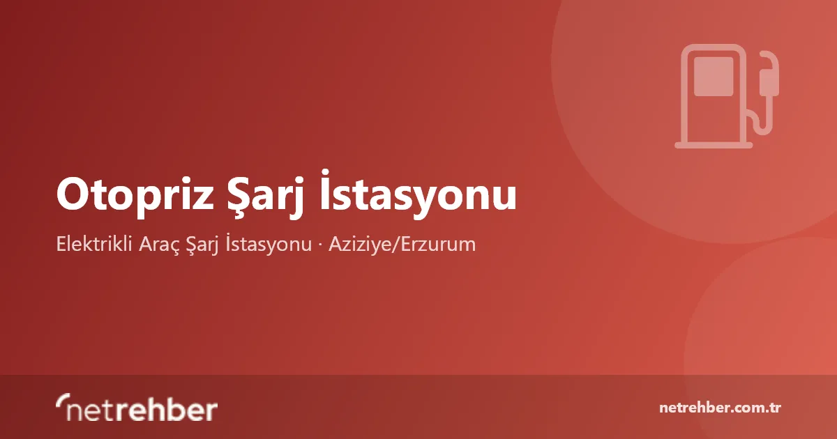 Otopriz Şarj İstasyonu kapak görseli