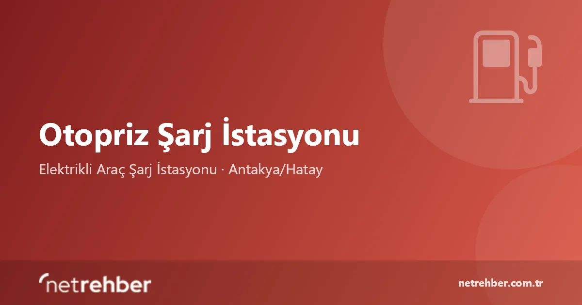 Otopriz Şarj İstasyonu kapak görseli